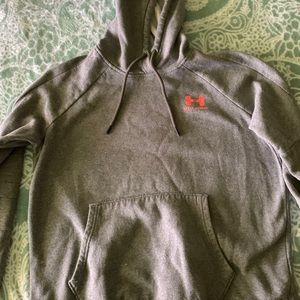 Gray under armor hoodie